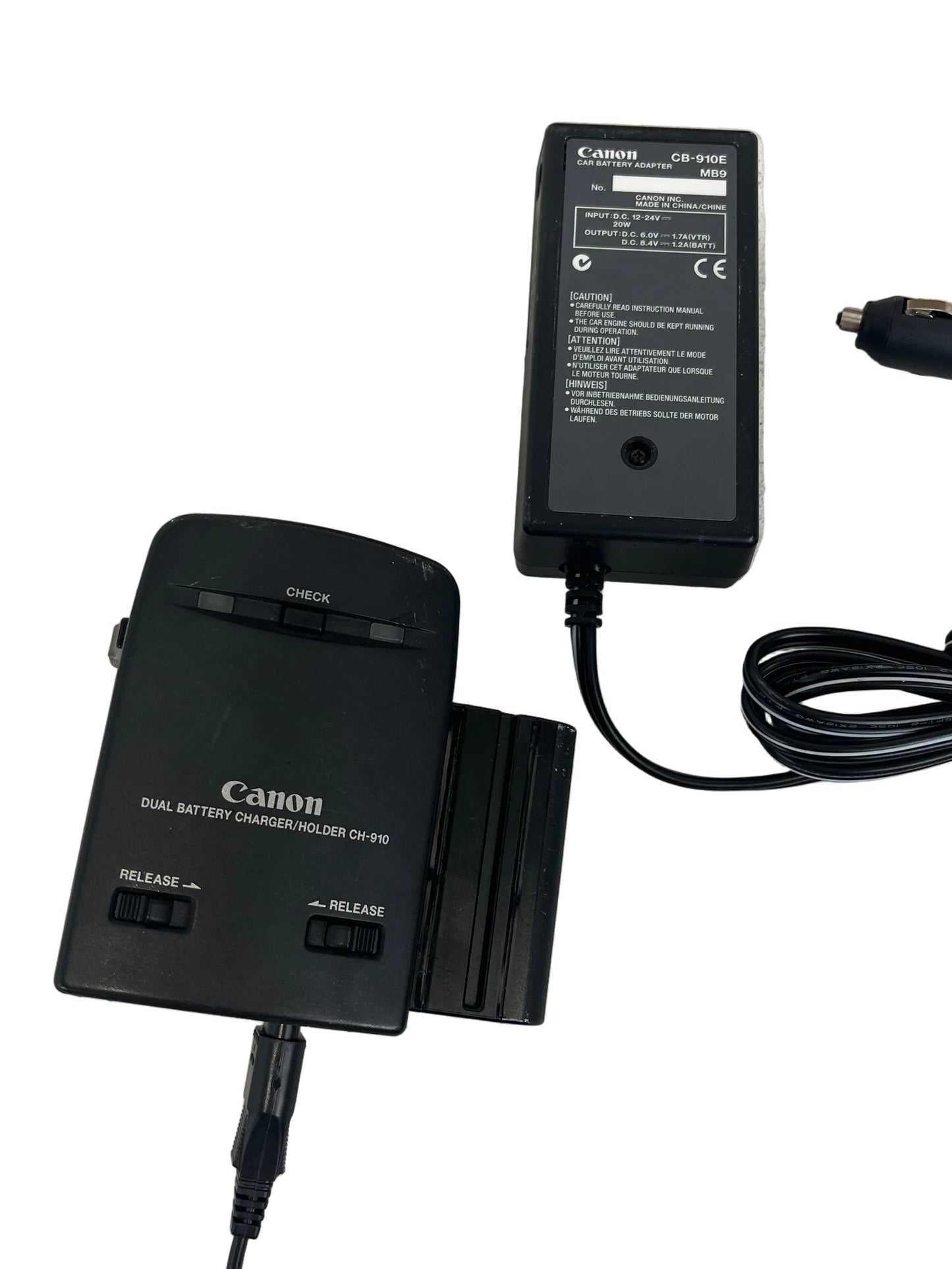 Canon CH-910B/CB-910 Battery Charger (Pre-Loved)