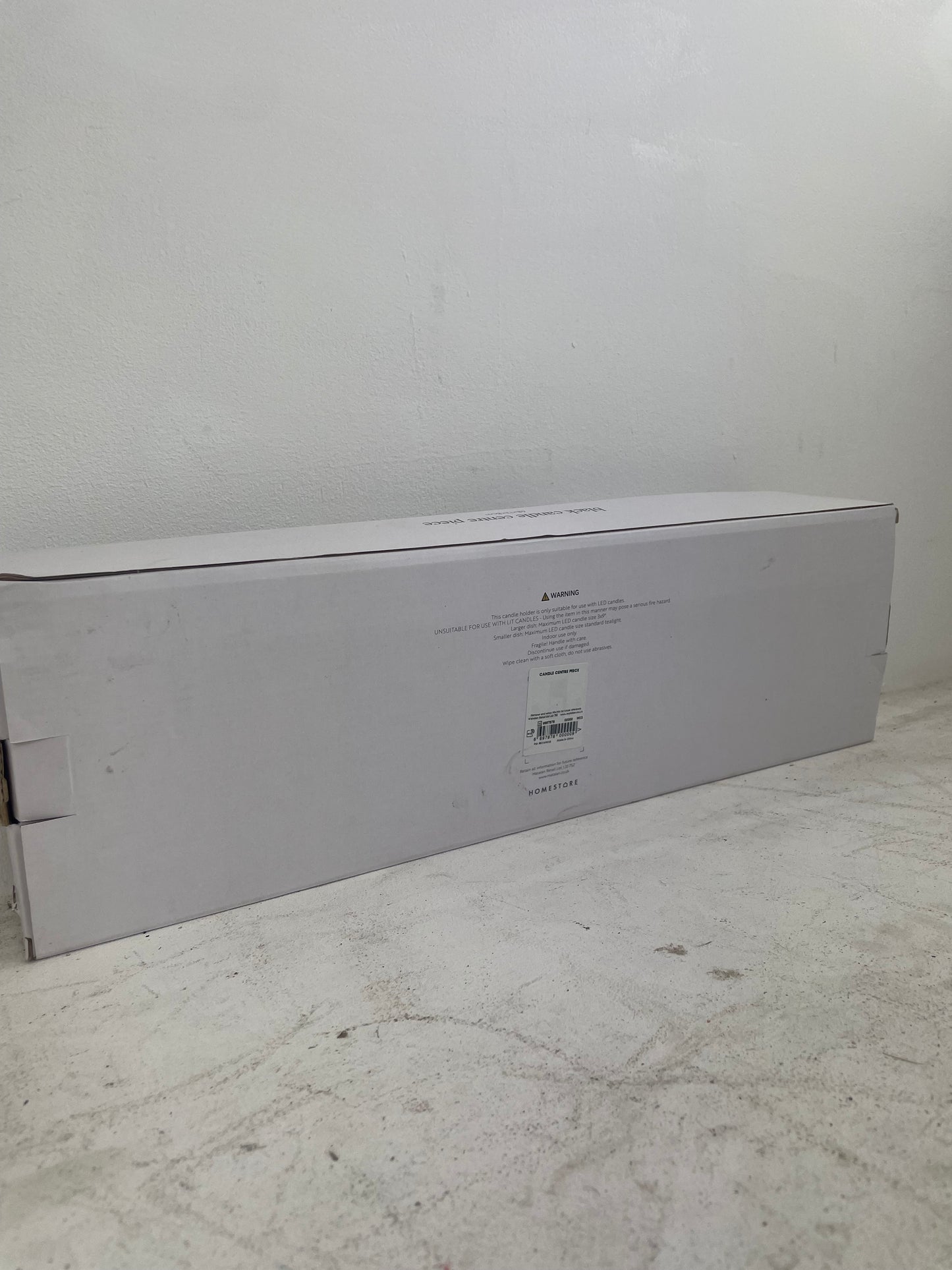 Black Candle Centre Piece (Pre-Loved)