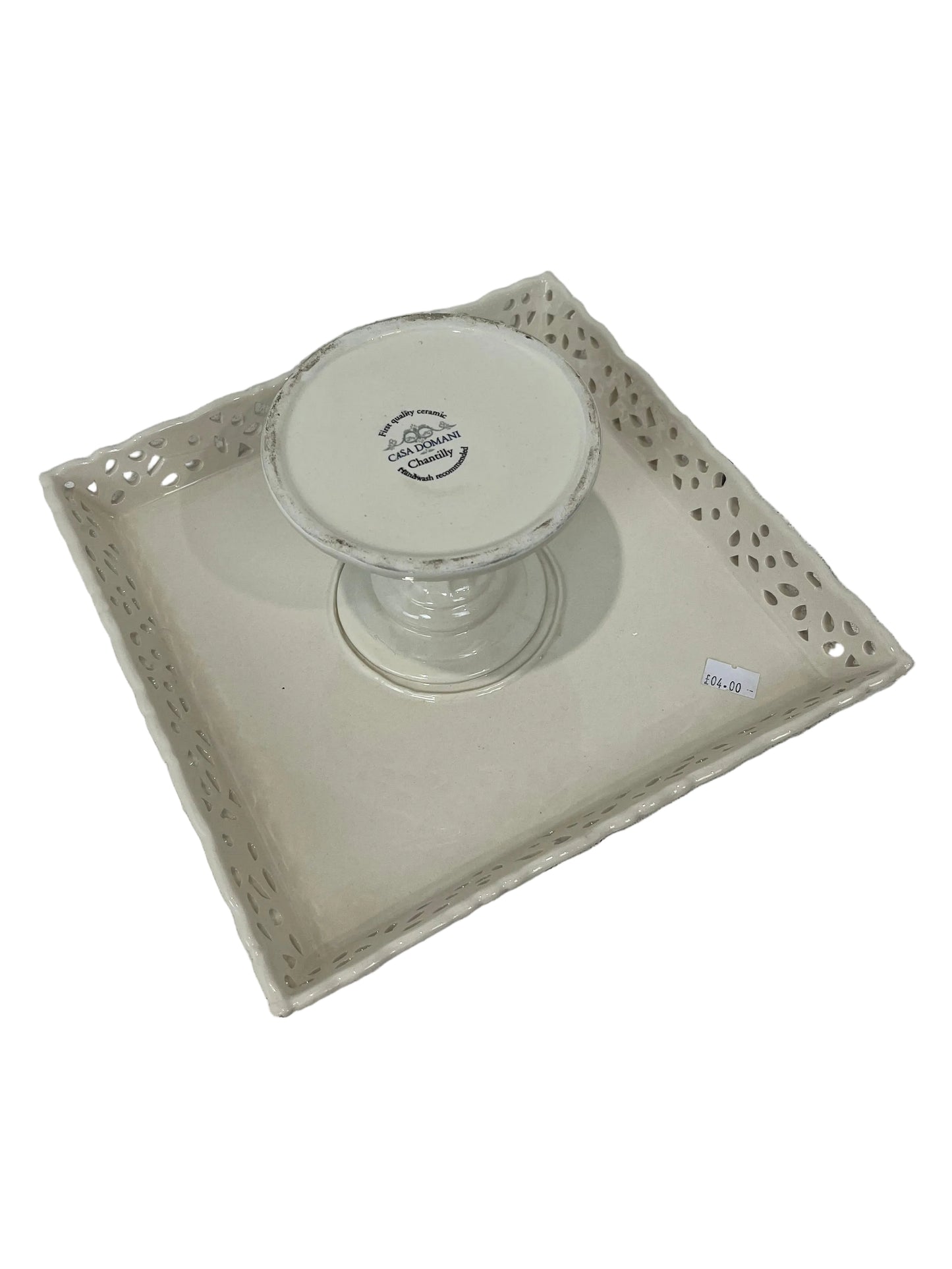 Casa Damani Ceramic Cake Stand (Pre-Loved)