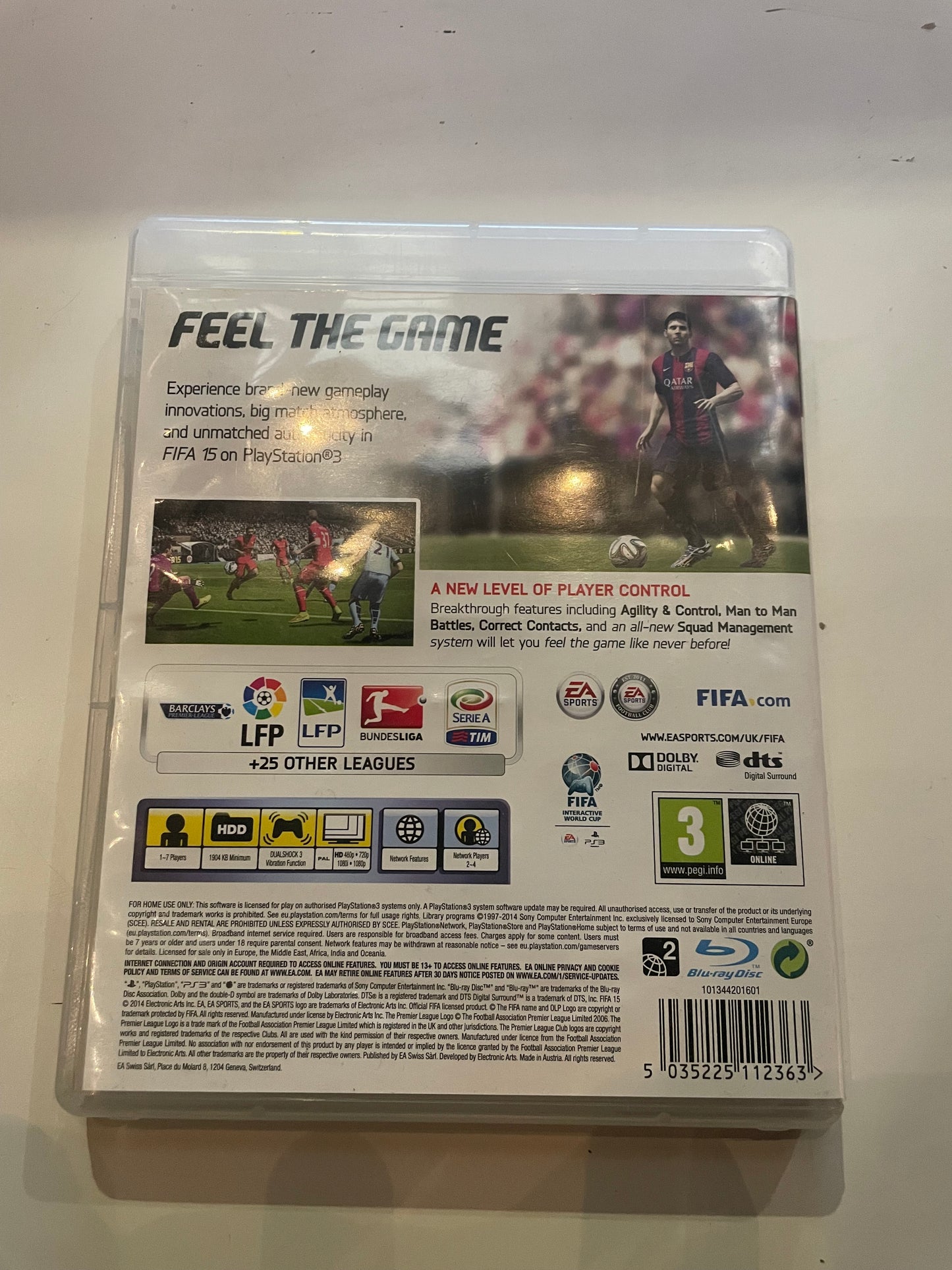 PS3 FIFA 15 (Pre-Loved)