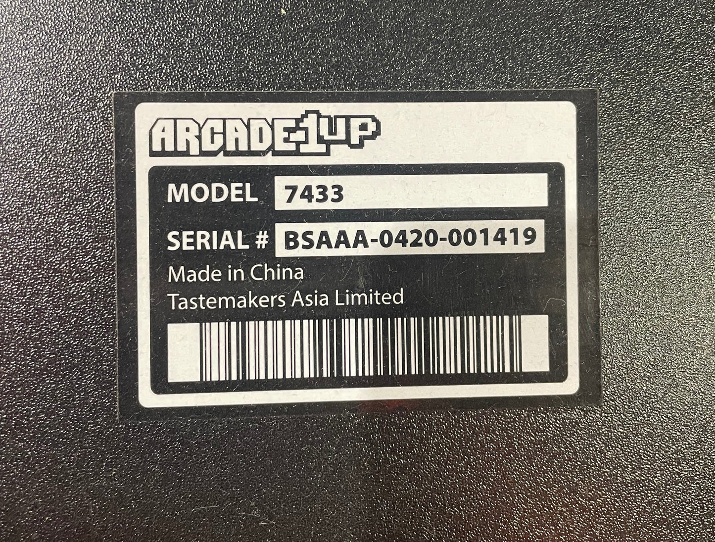 Arcade 1UP Mortal Kombat Arcade Machine Spares & Repairs (Pre-Loved)