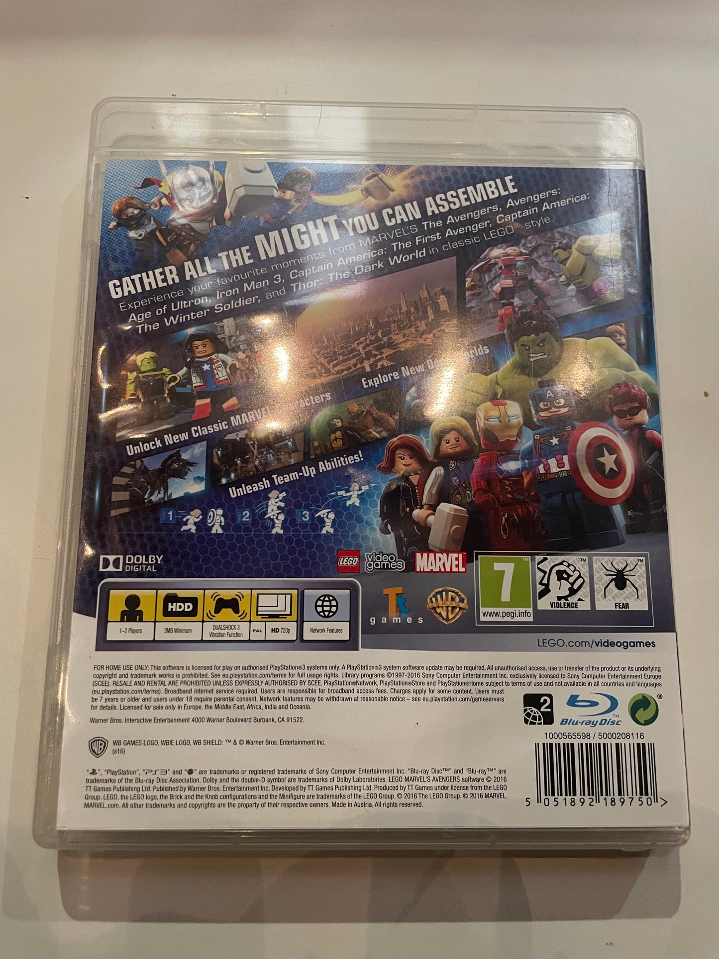 PS3 Lego Avengers (Pre-Loved)