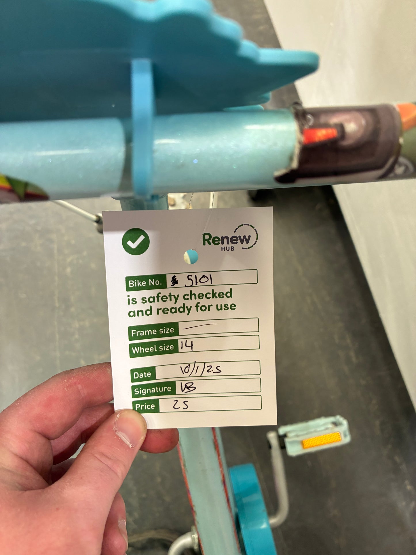 Disney Frozen 2 14” Bike (Pre-loved)