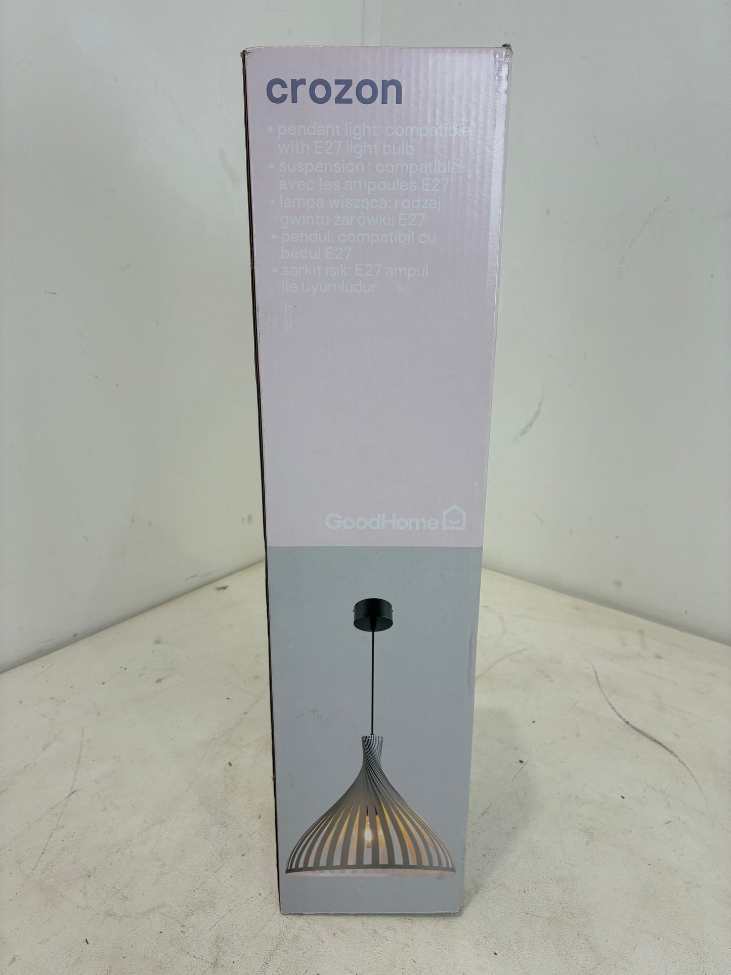 Crozon Grey Pendant (New)