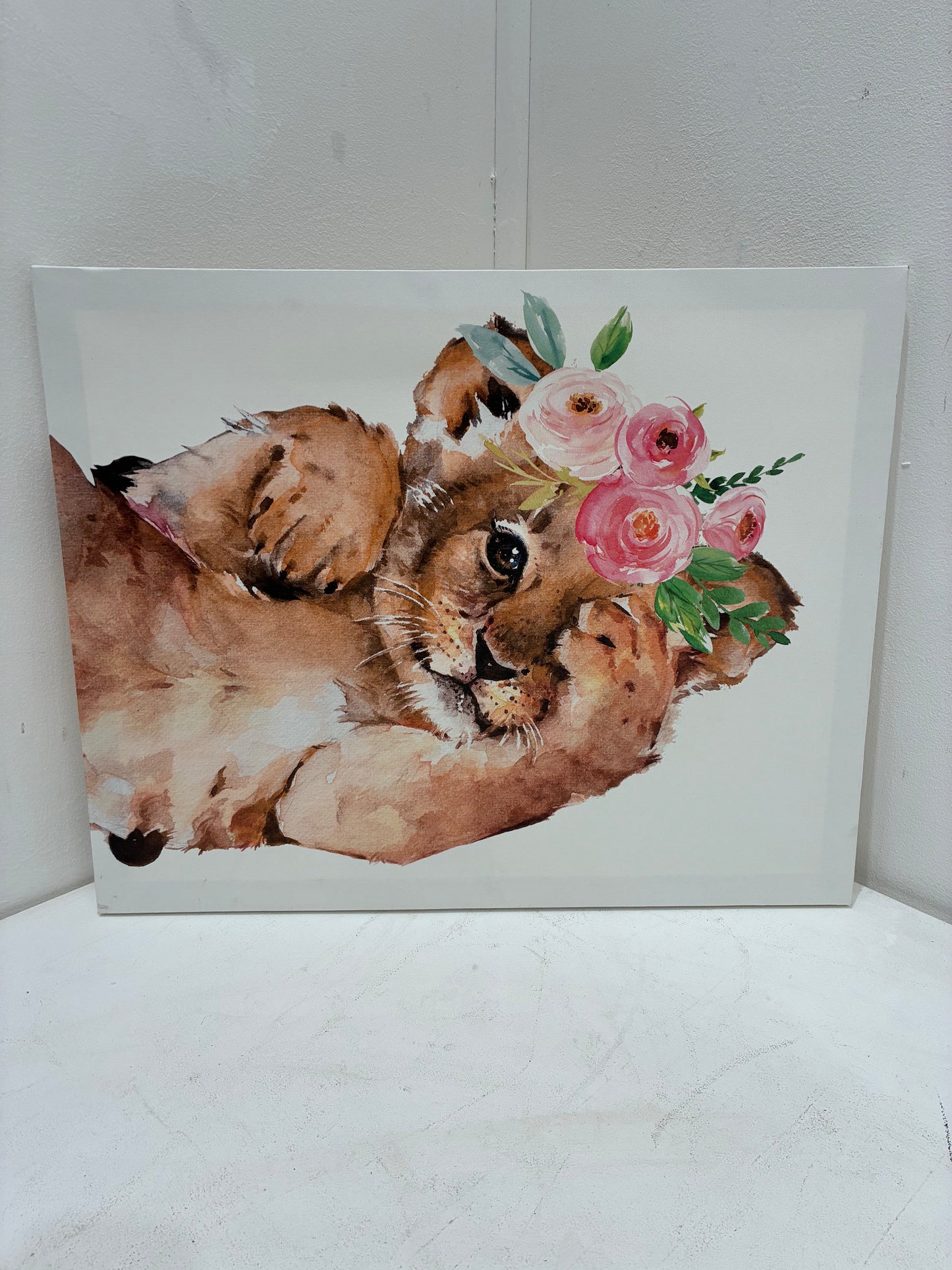 Feline Cub Canvas (Pre-loved)