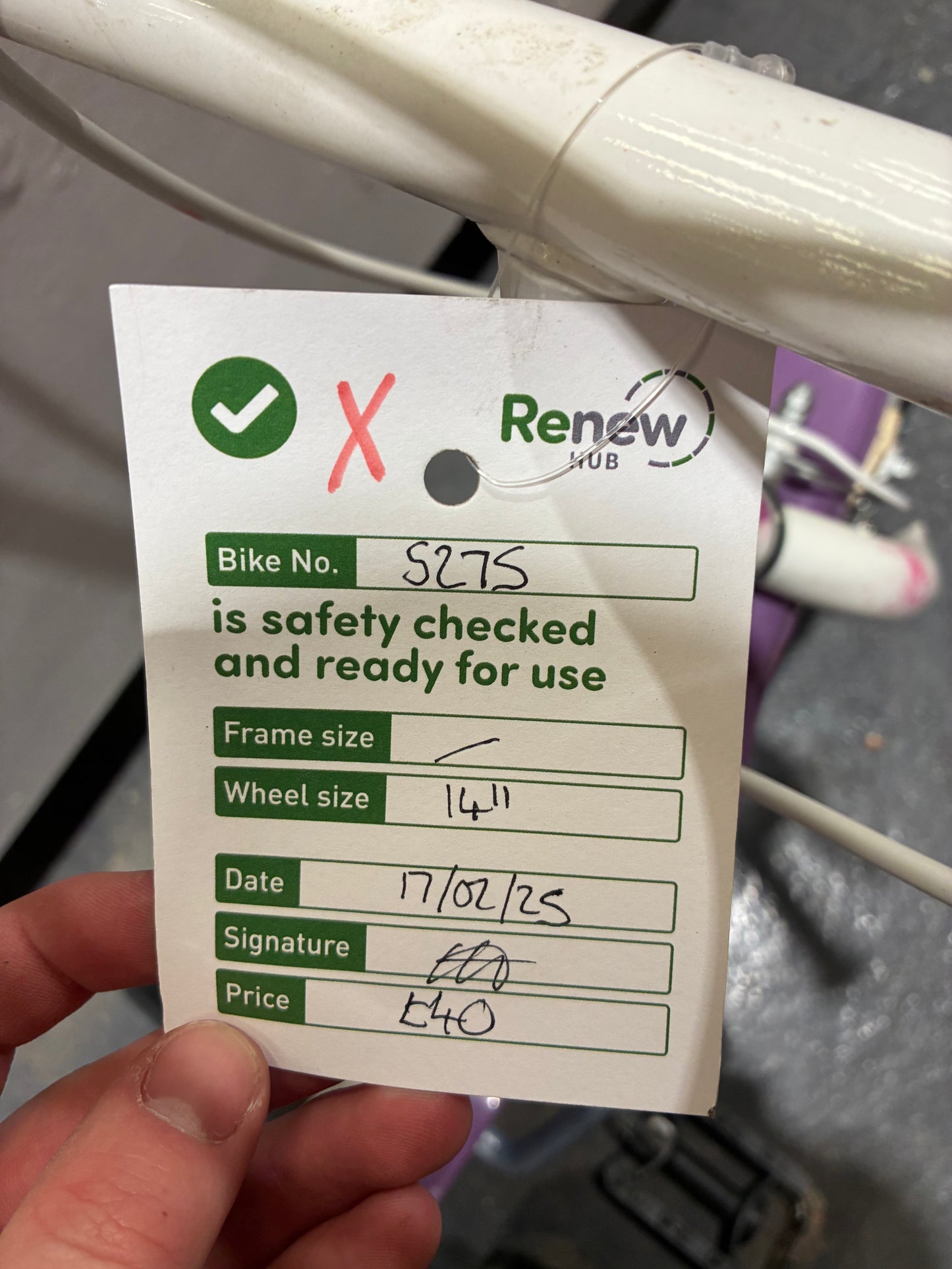 Olivia 14” Bike (Pre-loved)