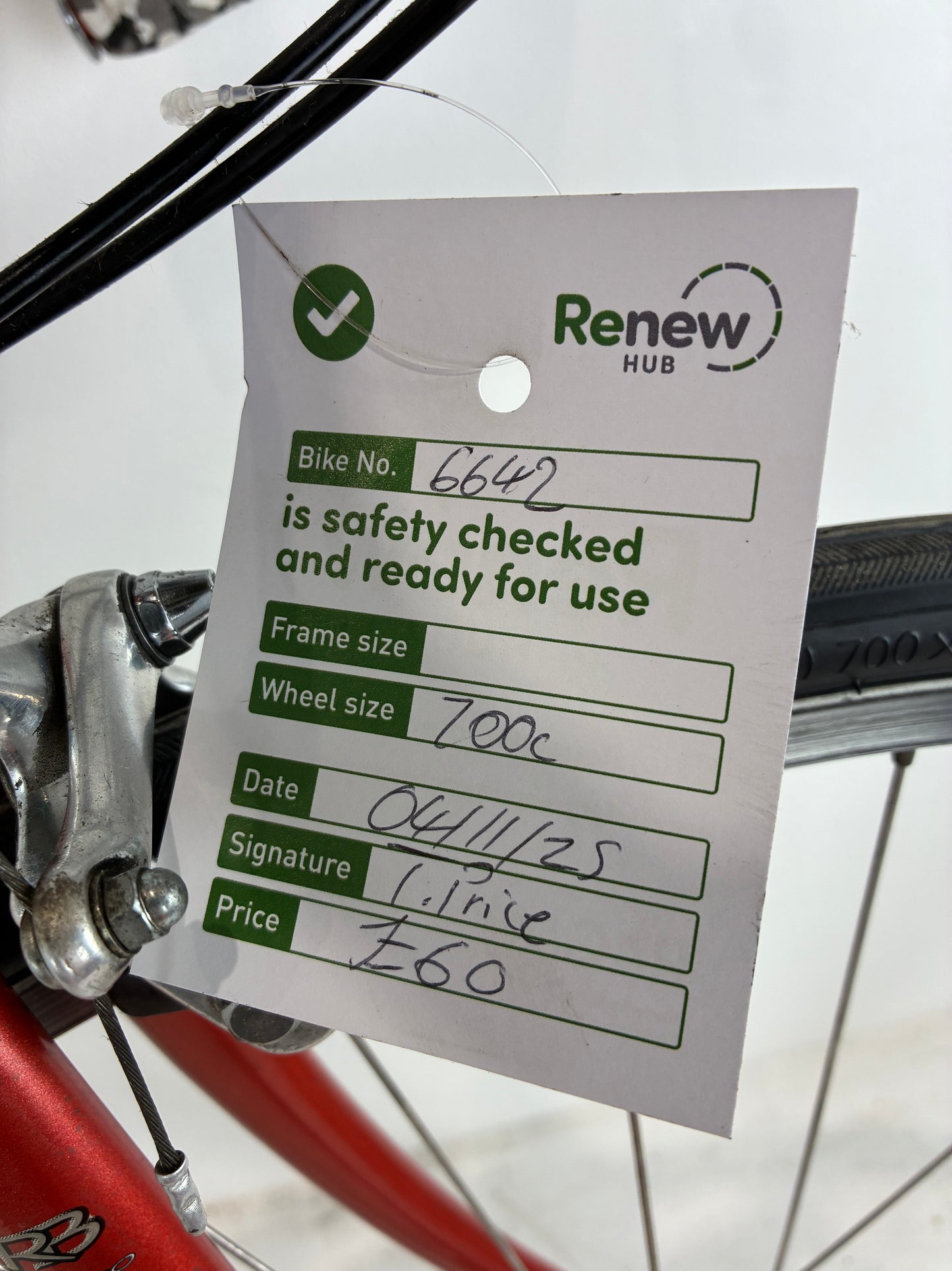 Ridgeback Road Bike (Pre-loved)