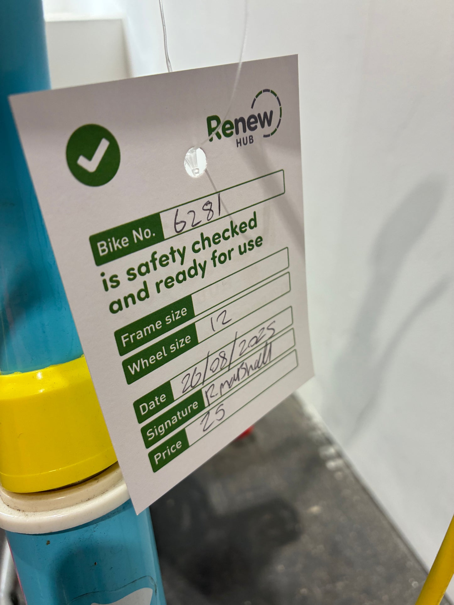 Disney Pixar 12” Bike with Stabilisers (Pre-loved)