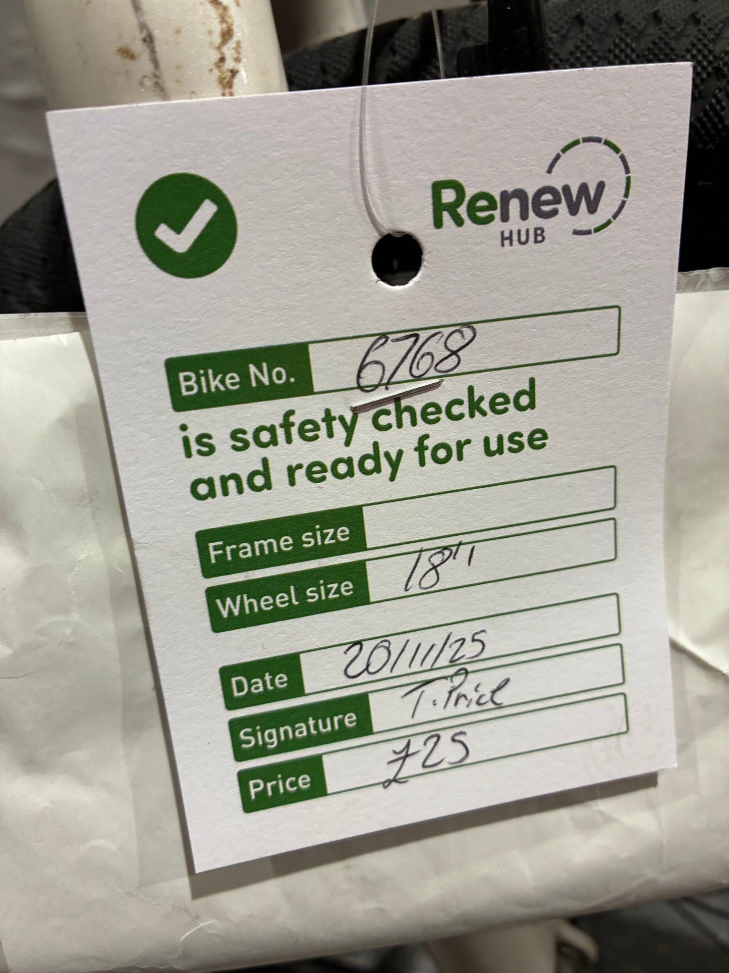 Apollo Outrage 18” Bike (Pre-loved)