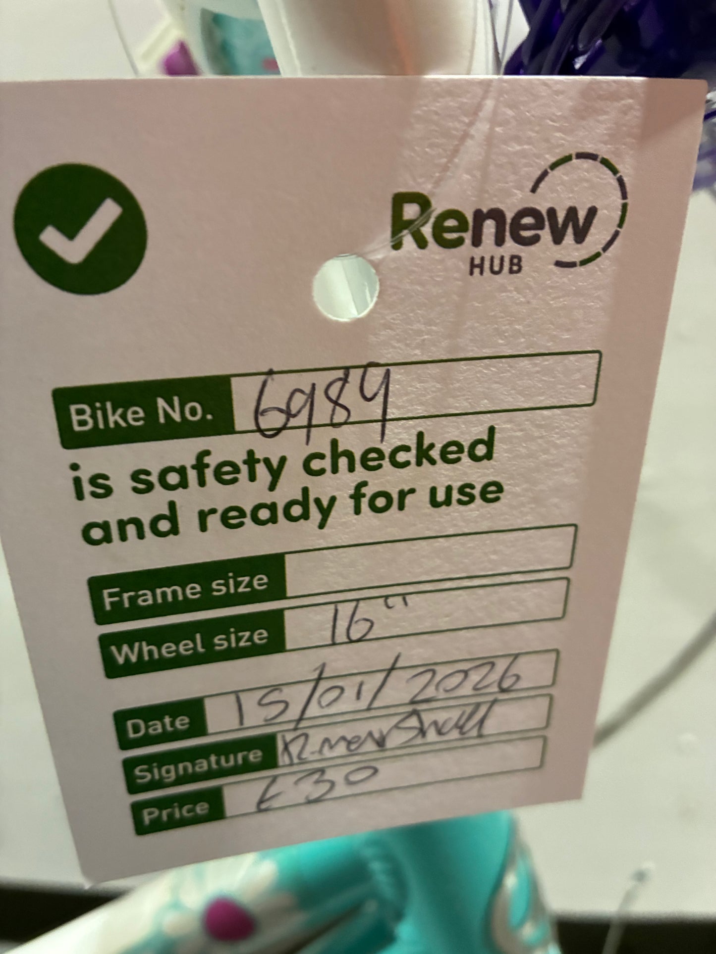 Giant Pudd’n 16” Bike (Pre-loved)