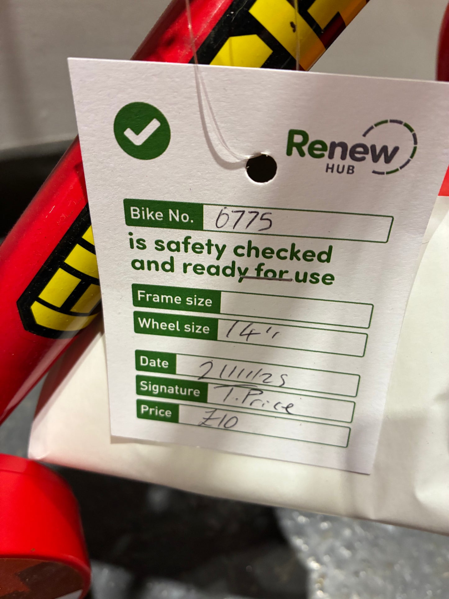 Apollo Firechief 12” Bike (Pre-loved)