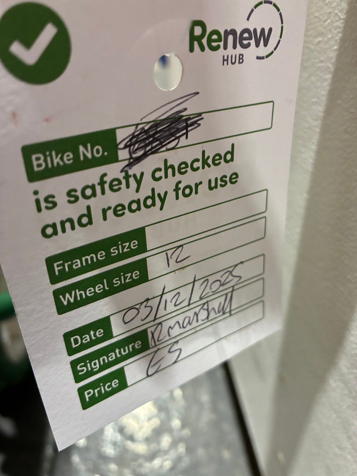 EVo Dino 12” Balance Bike (Pre-loved)