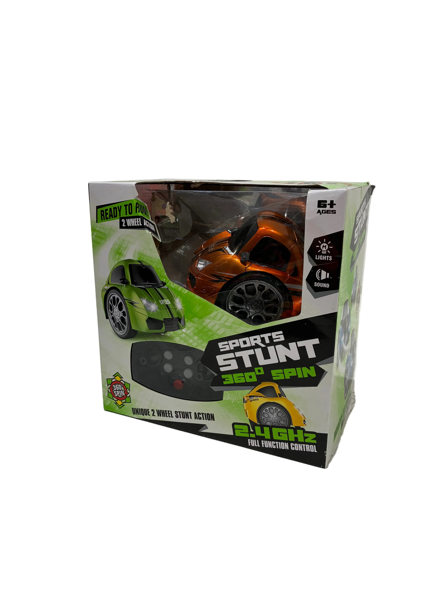 Sports Stunt 360 Spin Remote Control Car (New)
