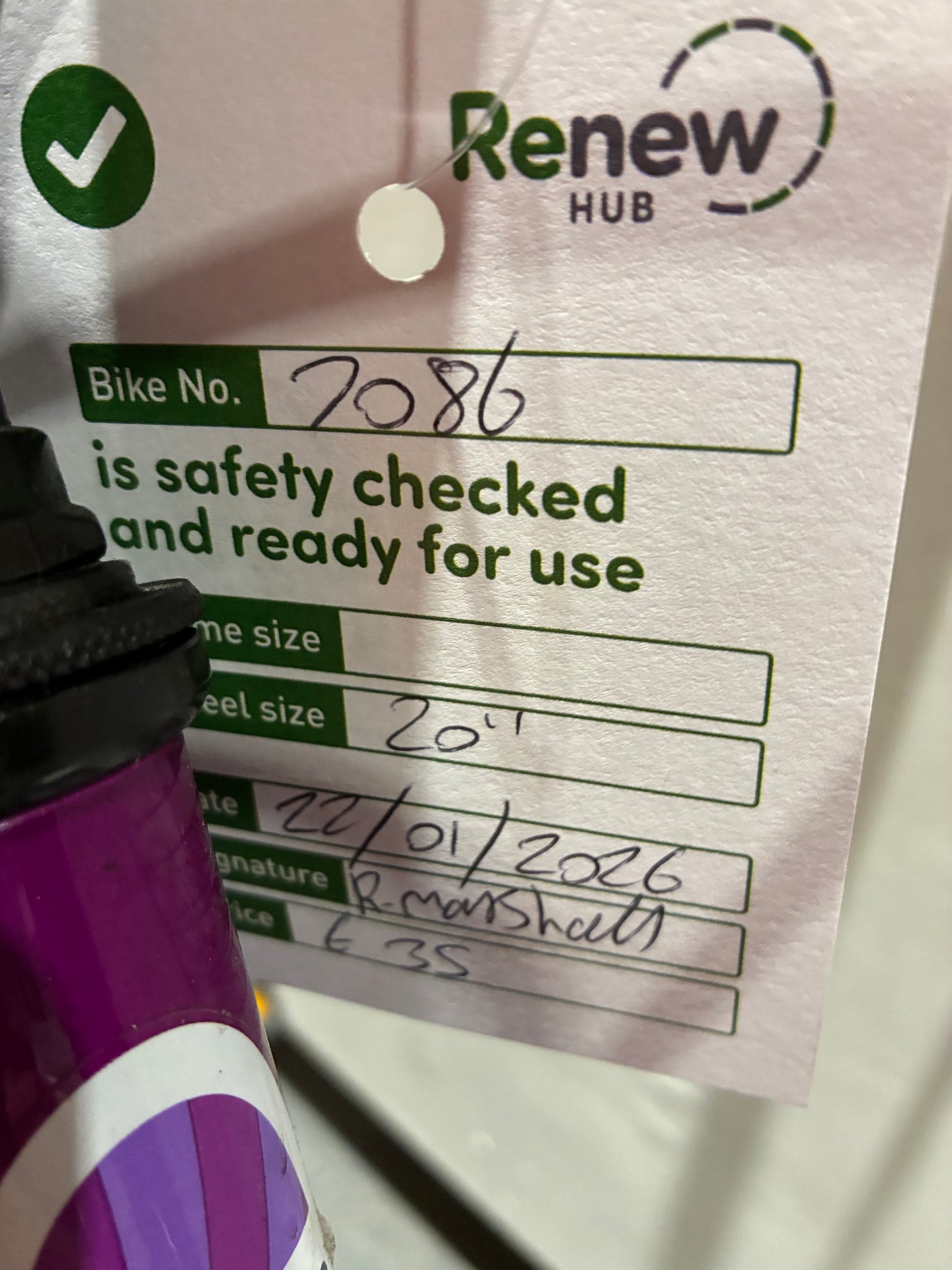 Apollo Zest 20” Junior Mountain Bike (Pre-loved)