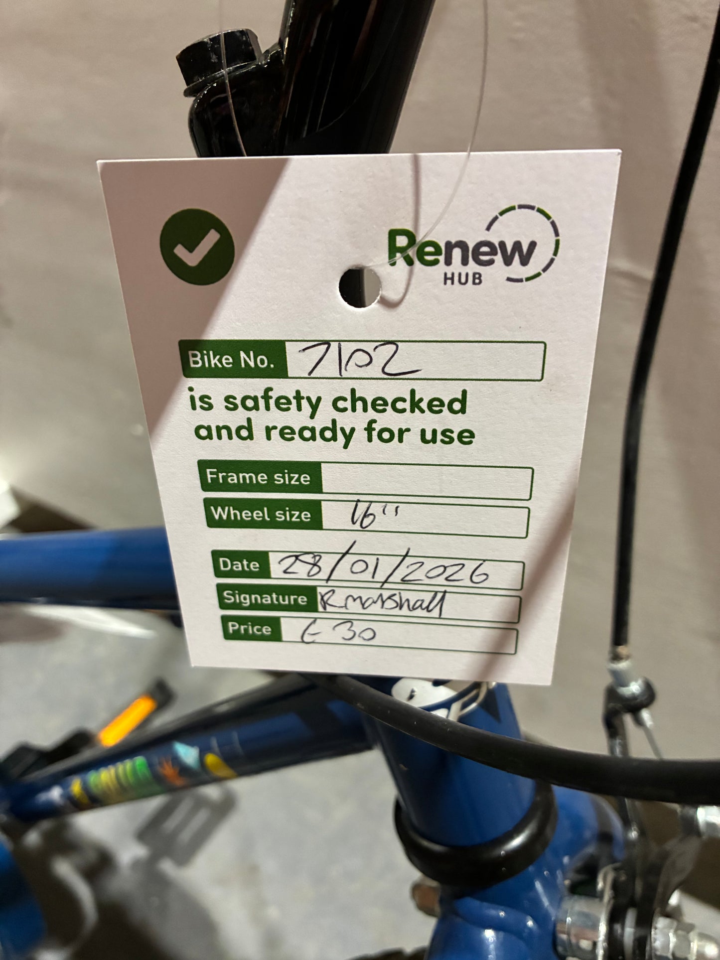 Apollo Squad 16” Bike (Pre-loved)