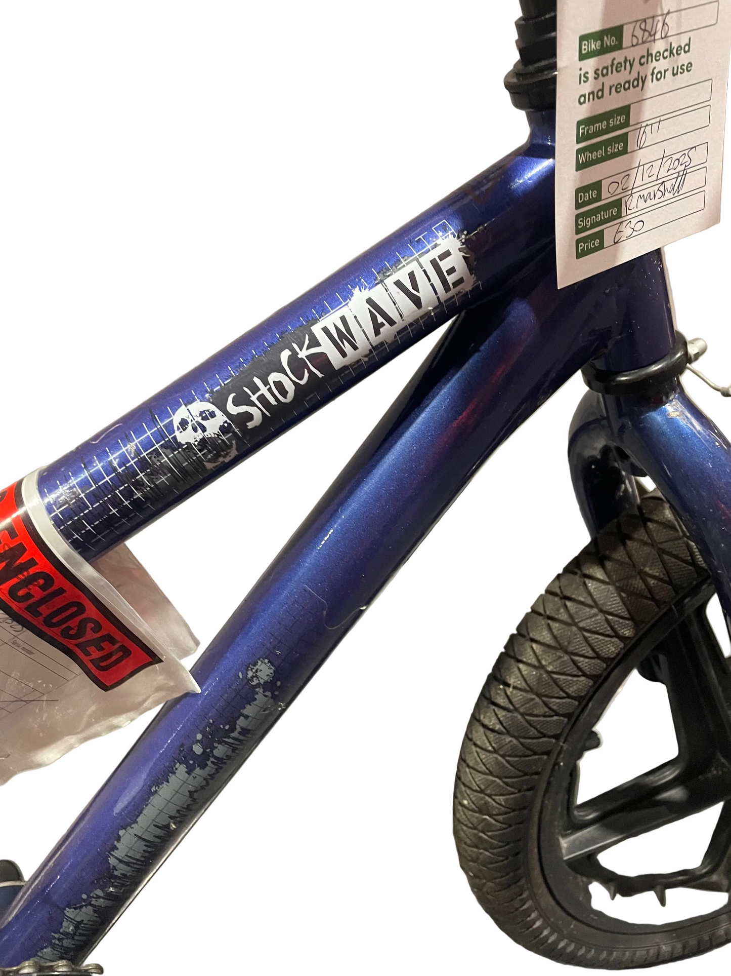 Serviced Shockwave BMX, 16" (Pre-Loved)