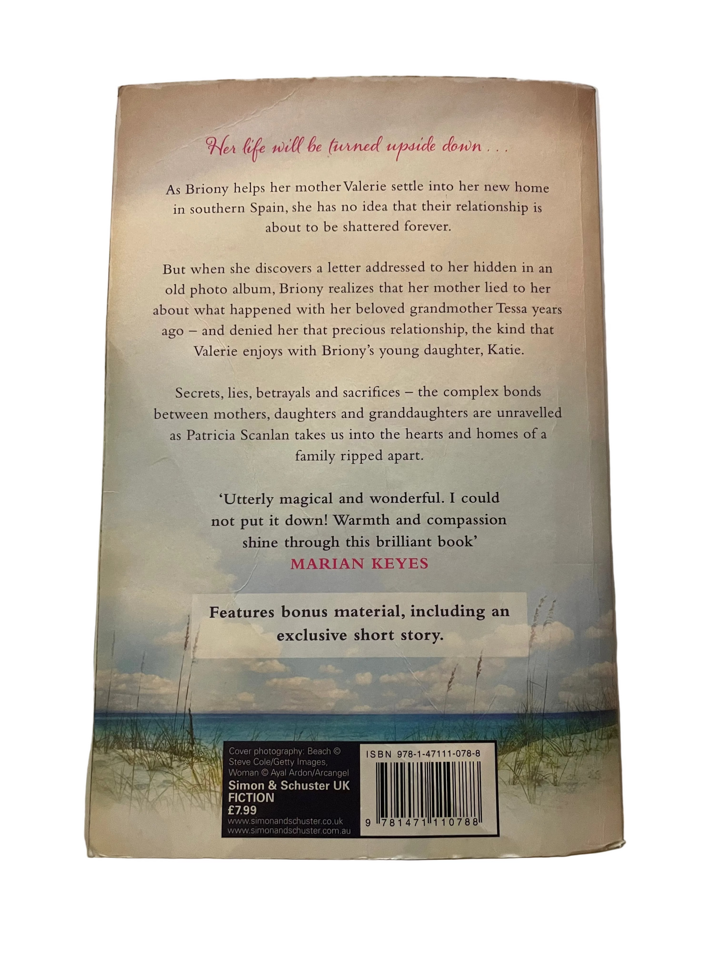 With All My Love- Patricia Scanlan The Book (Pre-Loved)