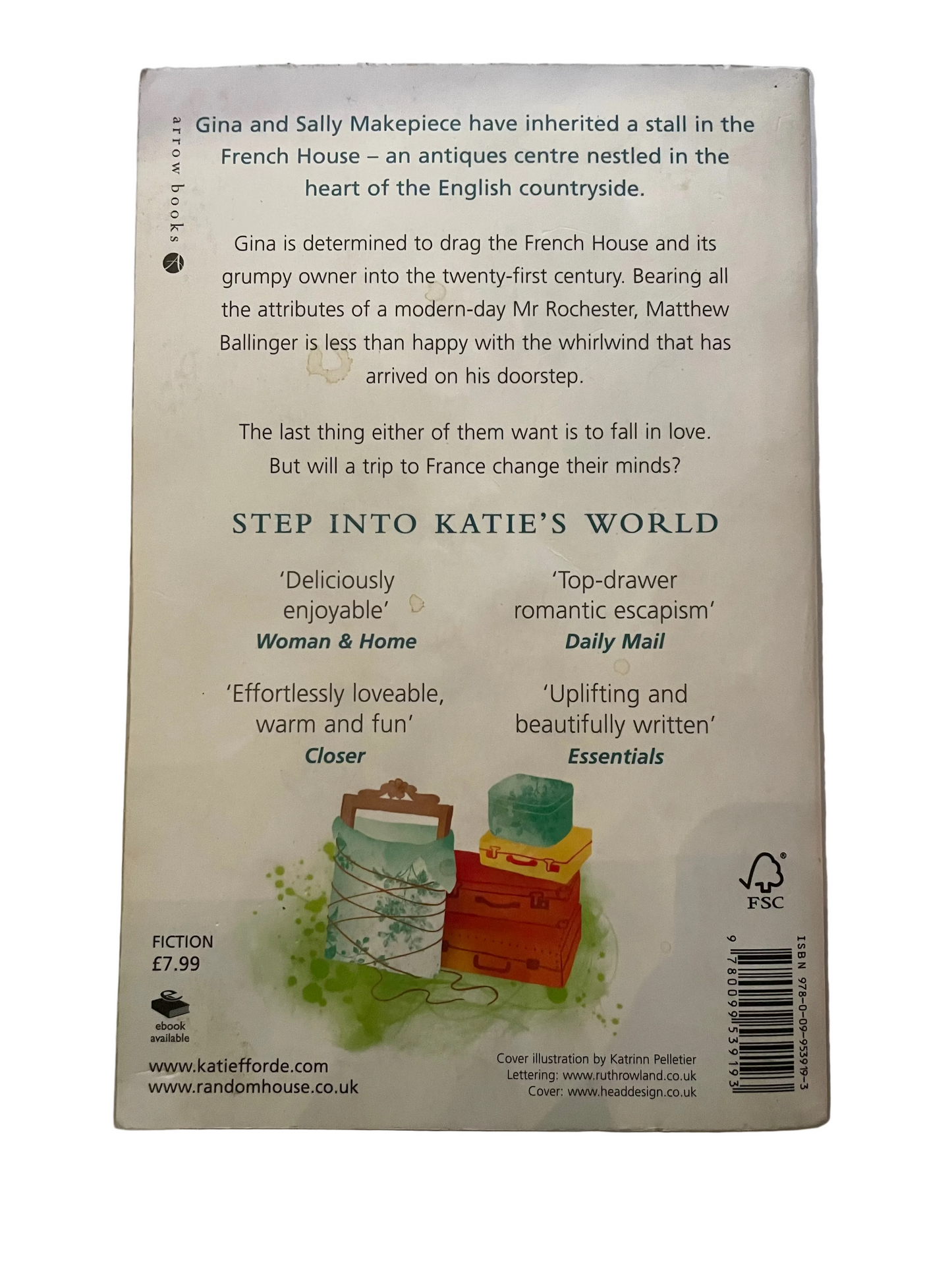 A French Affair- Katie Fforde The Book (Pre-Loved)