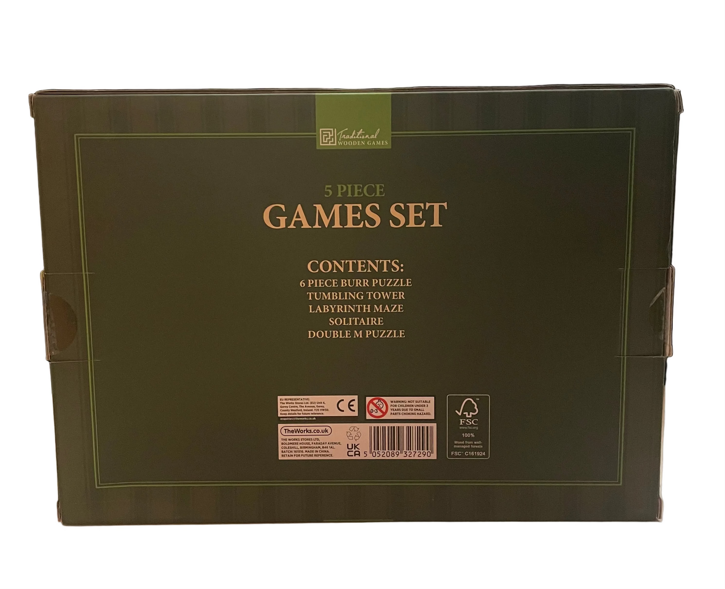 5 Piece Game Set (New)