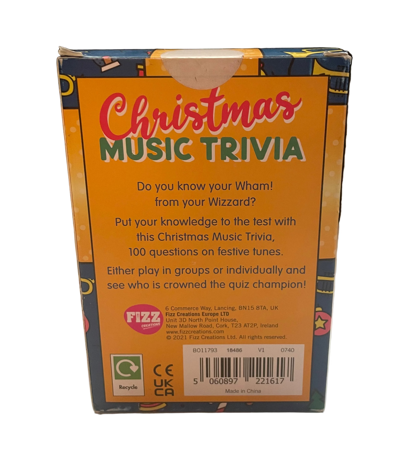 Christmas Music Trivia (Pre-Loved)