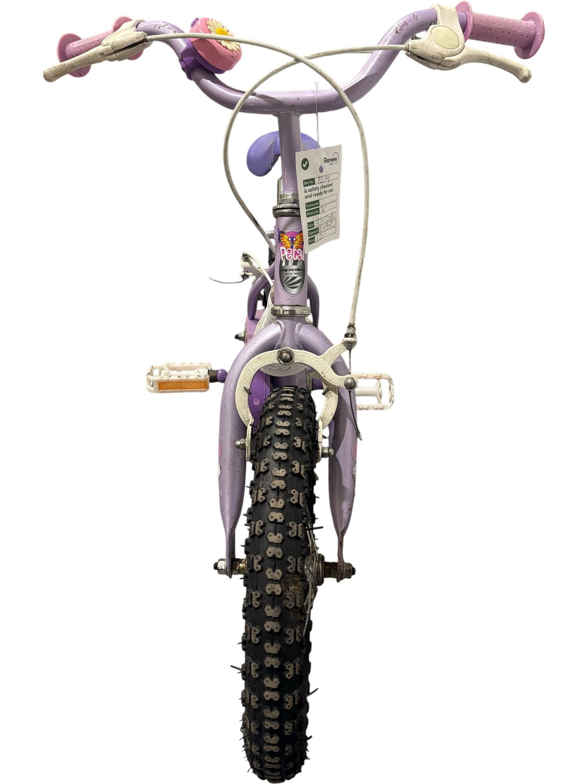 Serviced Apollo Petal Kids Bike 14" (Unused)