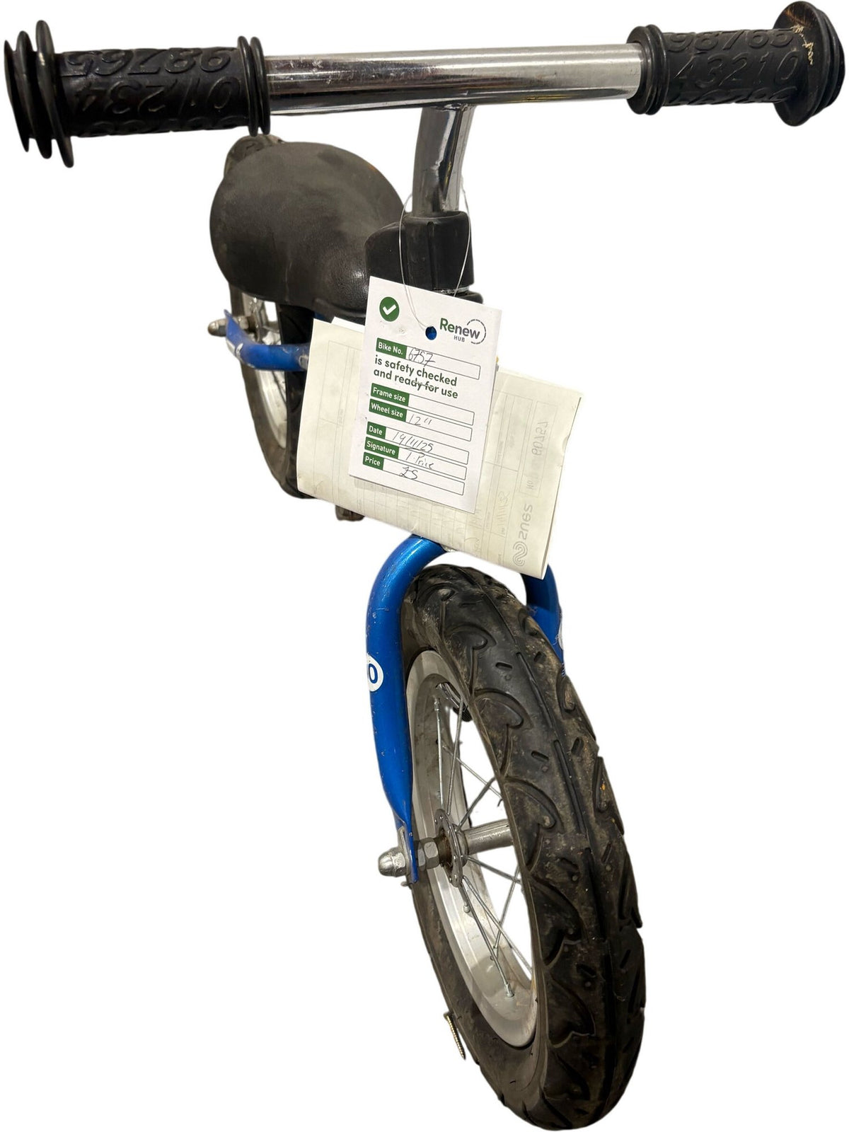 Serviced Avent Balance Bike Blue (Pre-Loved)