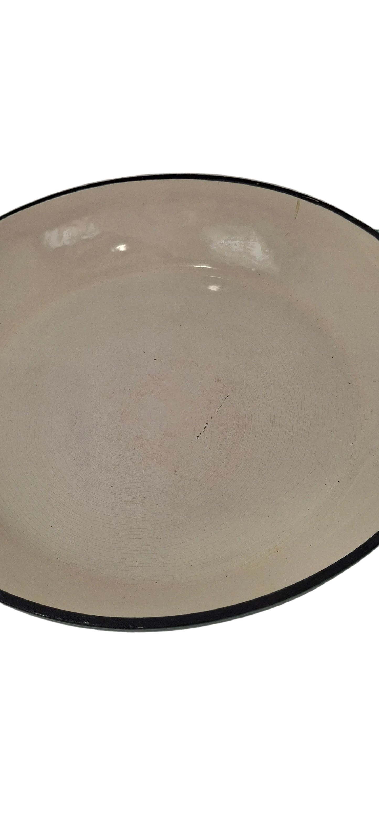 Teal Green Cast Iron Casserole Dish (Pre-Loved)