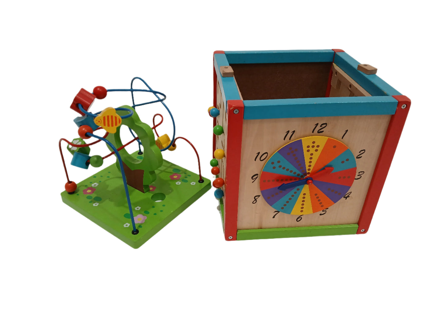 A Wooden Activity Cube (Pre-Loved)