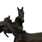 Bronze Effect Three Horse Equestrian Sculpture on Base (Pre-Loved)