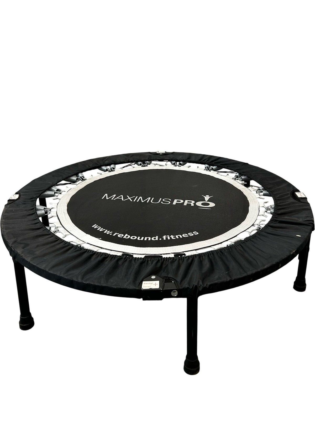 Maximus Pro Folding Fitness Rebounder Mini Trampoline Black (Pre-Loved)
