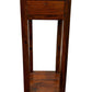 Tall Wooden Side Table 1 Drawer Lower Shelf Narrow Plant Stand (Pre-Loved)
