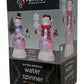 Premier Snowman Water Spinner 22cm Battery Operated and Tested(Unused)