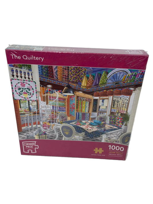 Corner Piece The Quiltery Jigsaw (Unused)