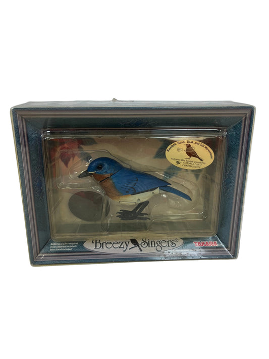 Takara Breezy Singers Motion-Activated Eastern Bluebird (Pre-Loved)