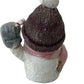 Fiber Optic Snowman Amanda Light-Up Christmas Decoration Boxed (Pre-Loved)