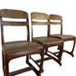 Antique Retro 'Envoy' Wooden Dining Chair Set of 4  (Pre-Loved)