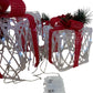 Christmas Acrylic Presents Set of 3 with 48 White LEDs (Unused)