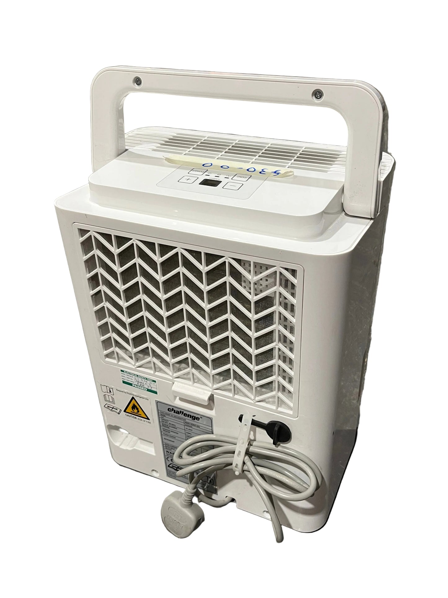 White Challenge 10L Dehumidifier (Pre-Loved)