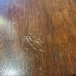 Vintage Wooden Sideboard Cabinet Floral Engraving (Pre-Loved)