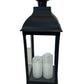 Black Decorative Candle Lantern (Pre-Loved)