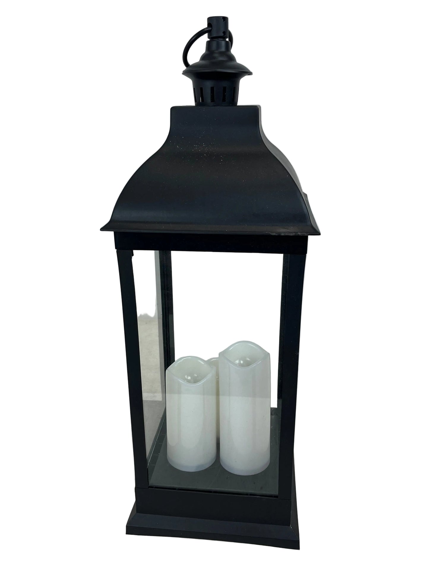 Black Decorative Candle Lantern (Pre-Loved)