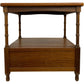 Vintage Wooden Side Table Square With Drawer (Pre-Loved)