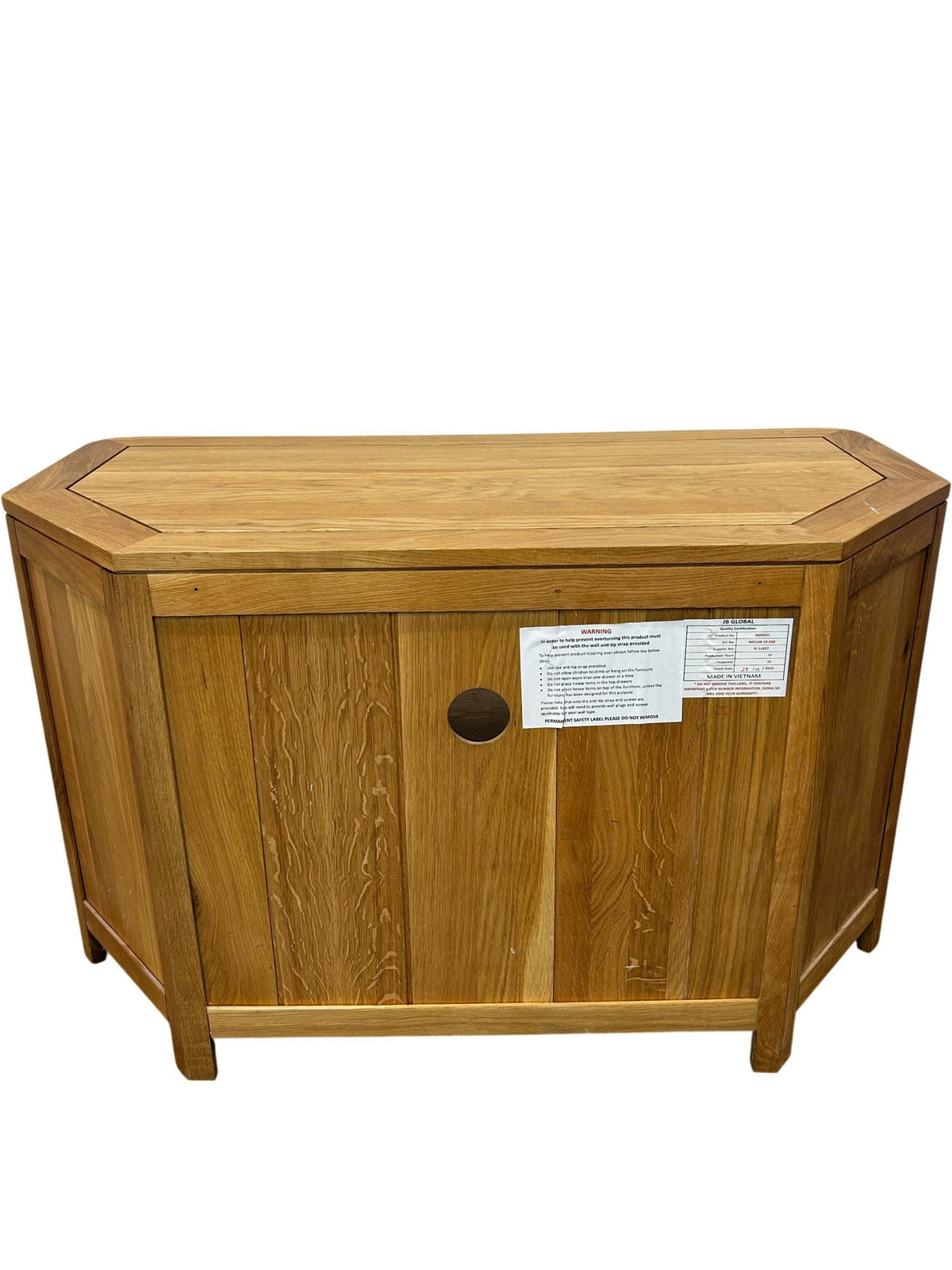 Wooden TV Stand with Drawer (Pre-Loved)
