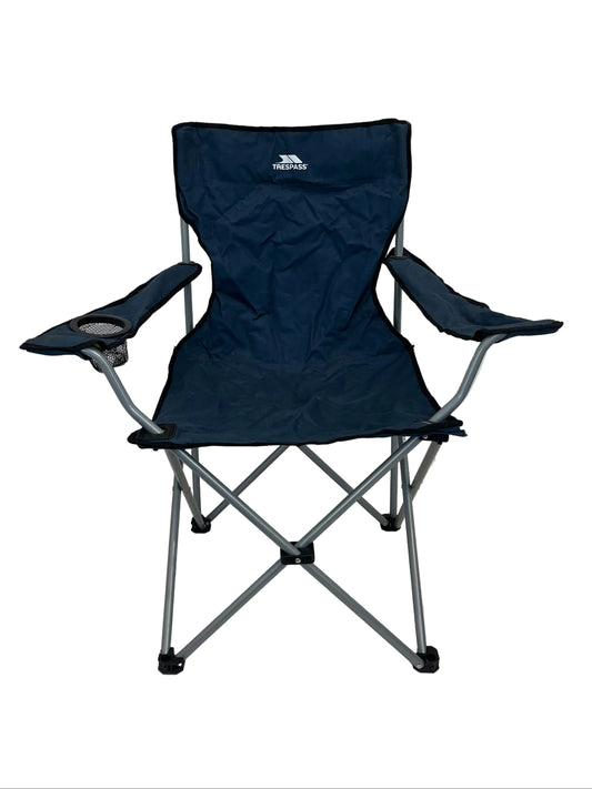 Trespass Settle Blue Folding Camping Chair (Pre-Loved)