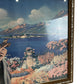 Framed Religious Art Print Floral Landscape Decoration (Pre-Loved)