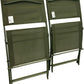 Pair of 2 Green Folding Camping Chairs Lightweight Portable (Pre-Loved)