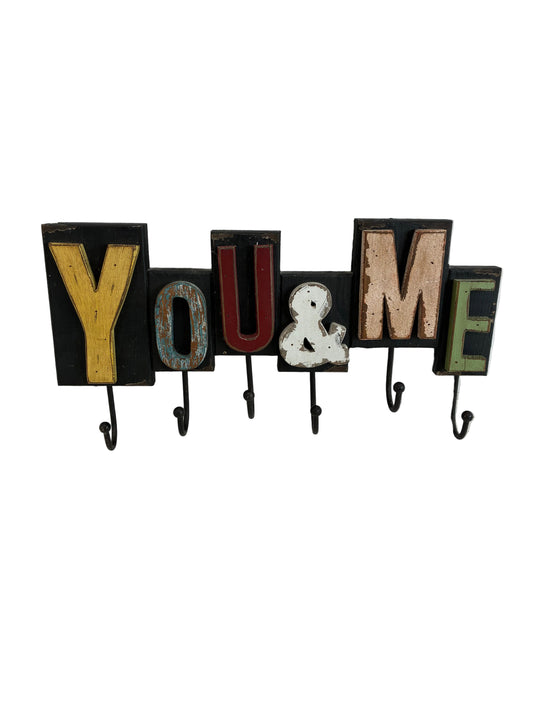You & Me Wall Hooks (Pre-loved)