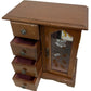 Vintage Wooden Jewellery Armoire Holder (Pre-Loved)