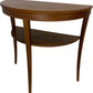 Vintage Wooden Half-Moon Console Table (Pre-Loved)