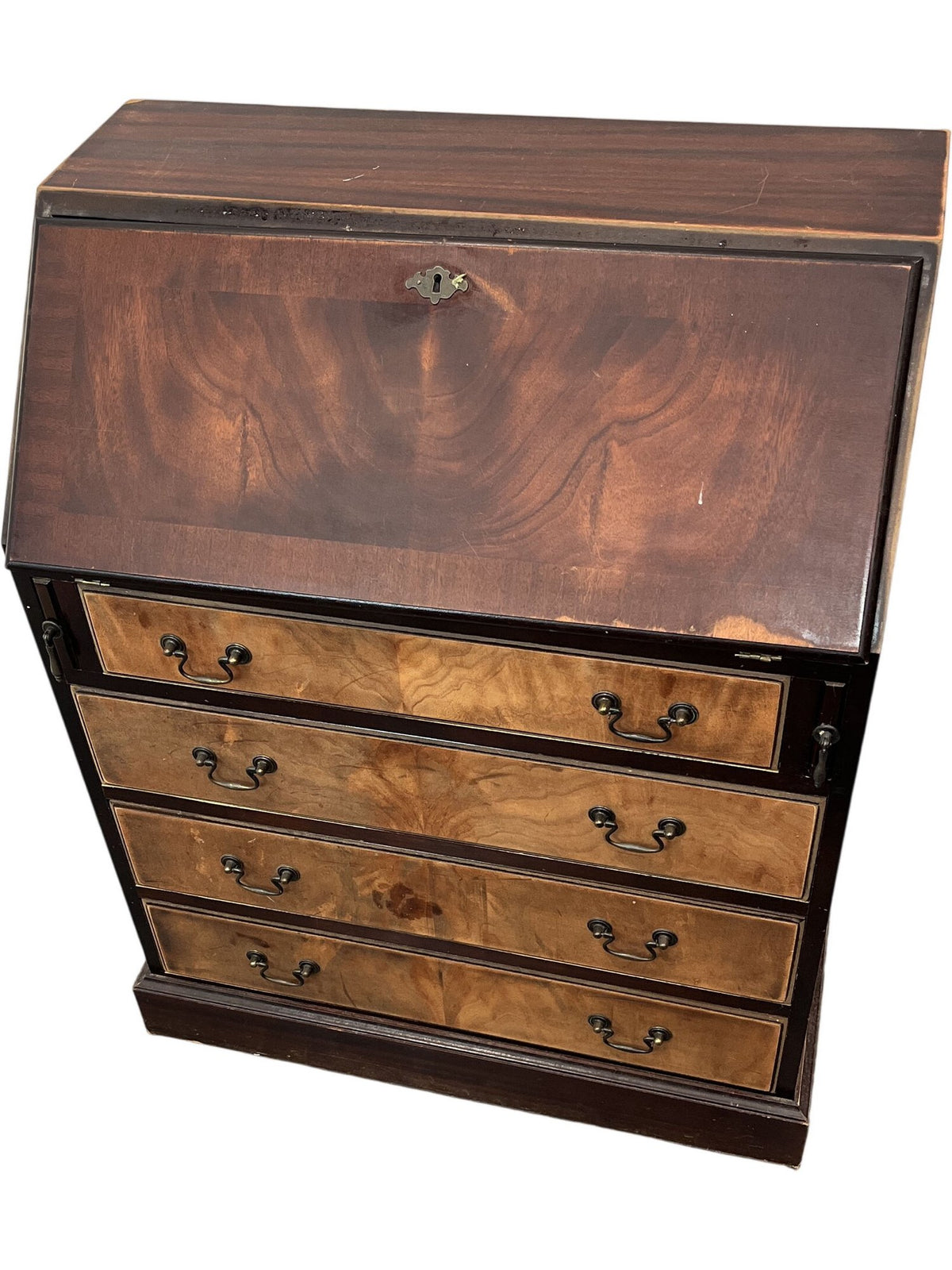 Antique Victorian Wooden Writing Desk with Drawers (Pre-Loved)